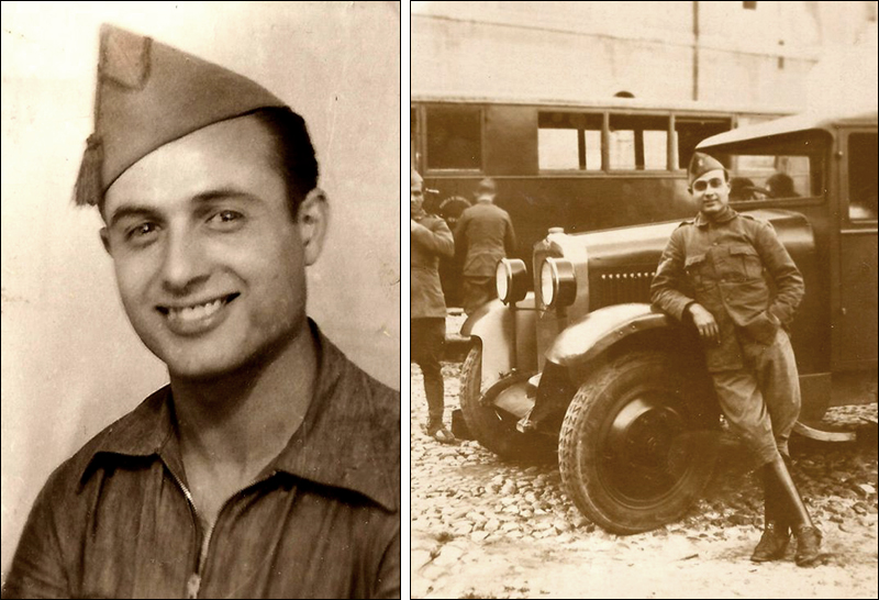 Valeriano Flores, mi padre, en la Guerra Civil