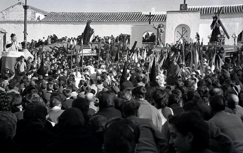 Don Gregorio Bermejo en el Calvario