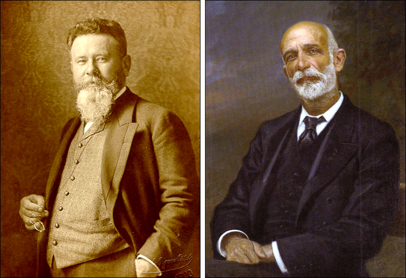 Friedrich Krause y Francisco Giner de los Ros