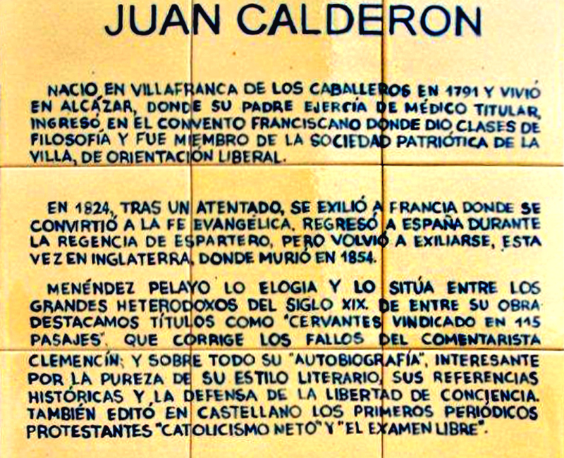 Alcazar. Calle Antonio Caldern