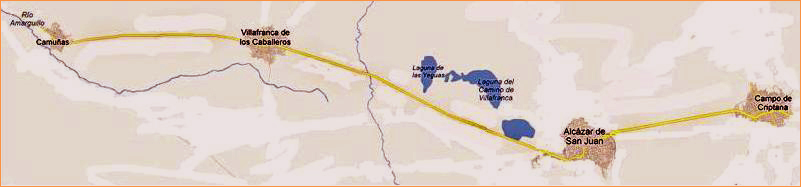 Camino de Camuas a Criptana