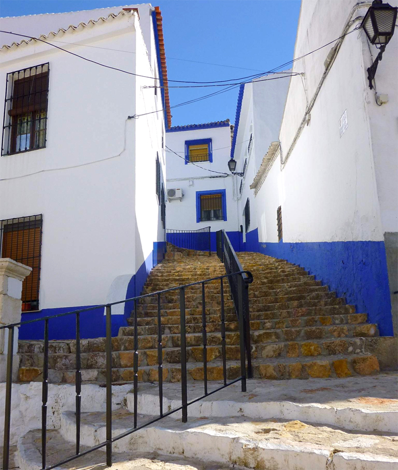 Subida por el Albaicn desde la Fuente del Moco