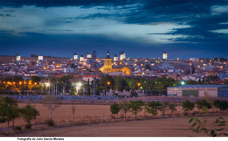 Vista panormica de Campo de Criptana