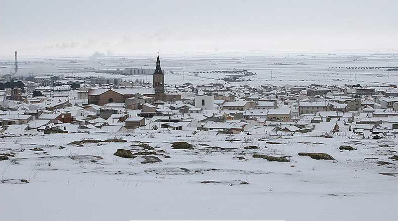 Nieve en Criptana