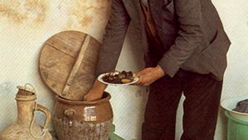 Aceitunas curadas