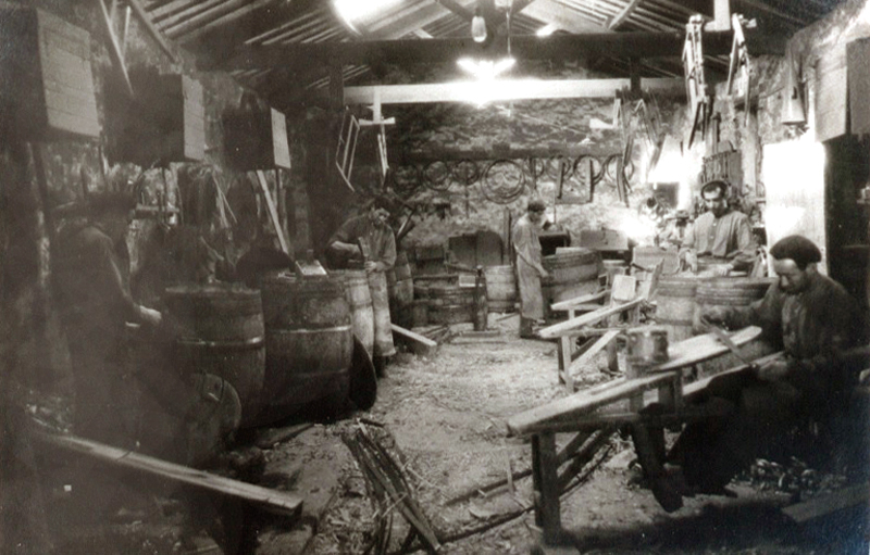 Antiguo taller de tonelera