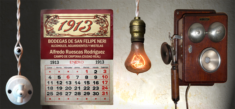 Lleg la luz y la telefon a Criptana