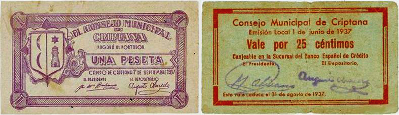 Emisiones del Ayuntamiento de Campo de Criptana