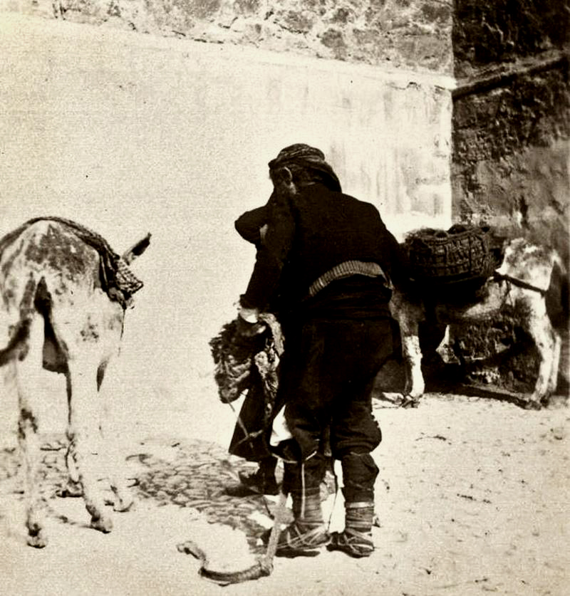 Miguletes en el mercado de Criptana en 1895