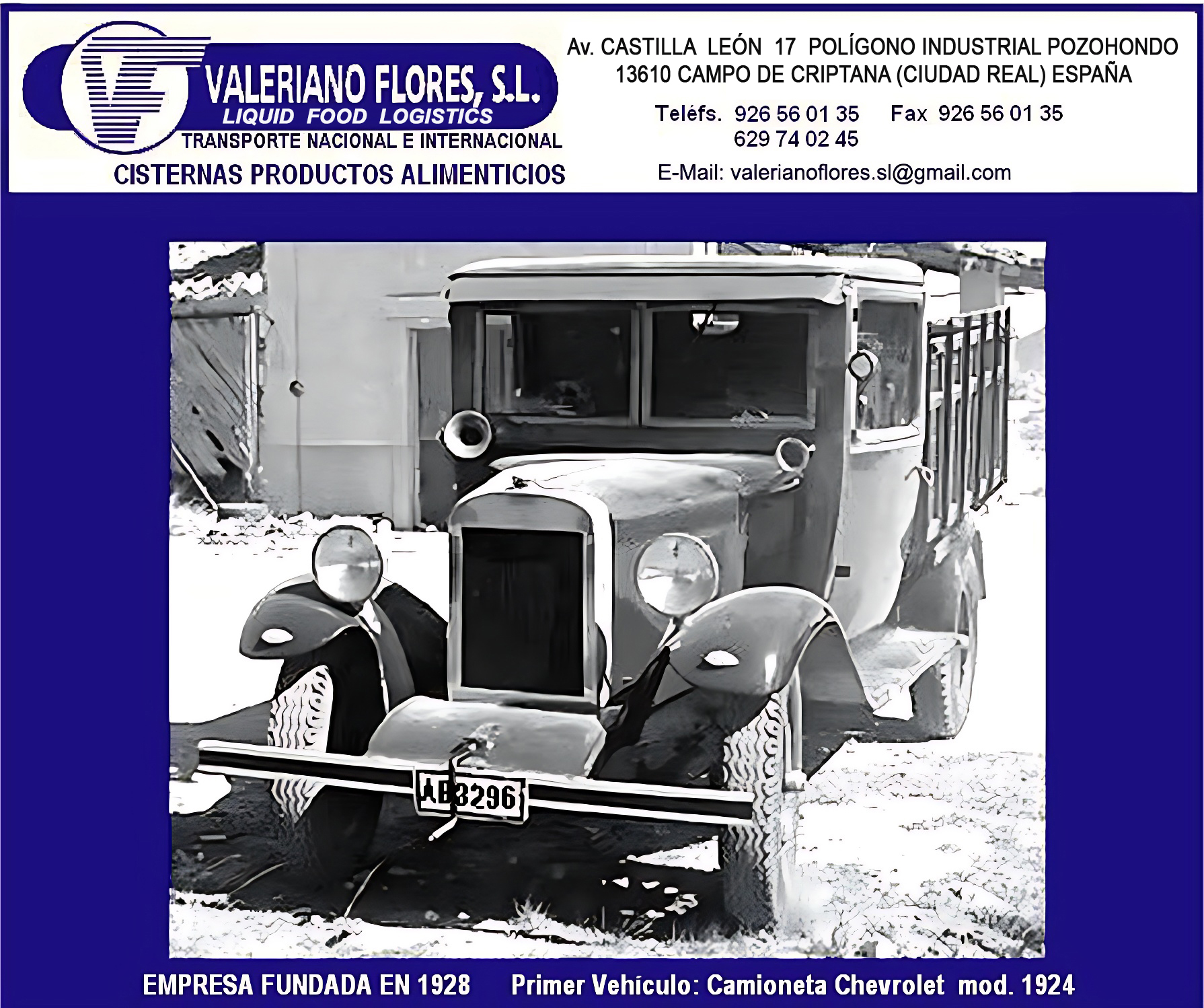 La primera camioneta de mi padre, una Chevrolet