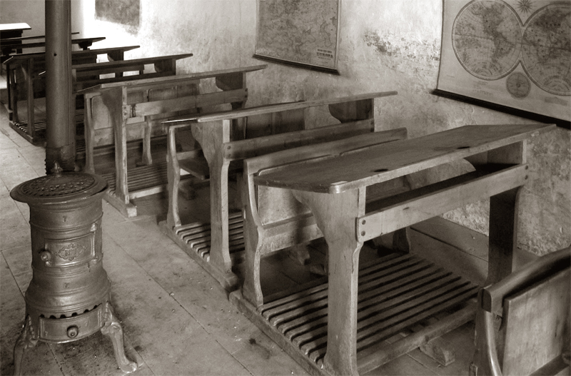 Estufas de los colegios