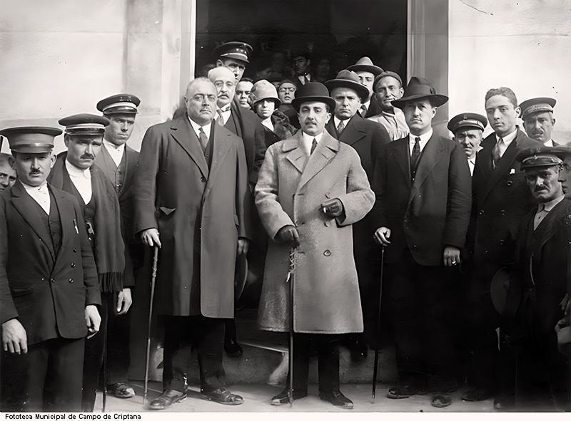Inauguración Escuelas Virgen de Criptana. 1928