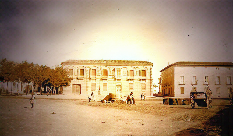 Casa de doa Remedios Baillo (la casa hunda) en el Pozo Hondo