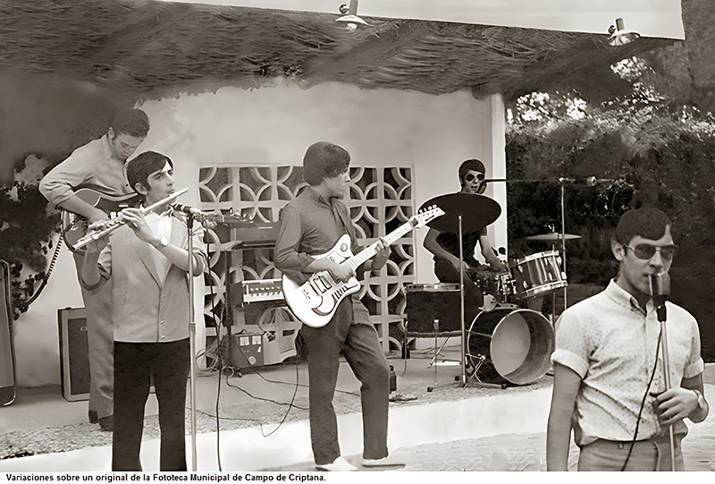  los maestronic en la Verbena del Parque