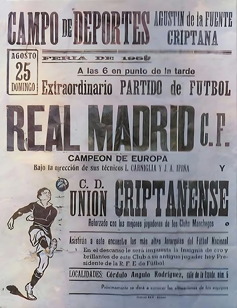 El Real Madrid en Criptana