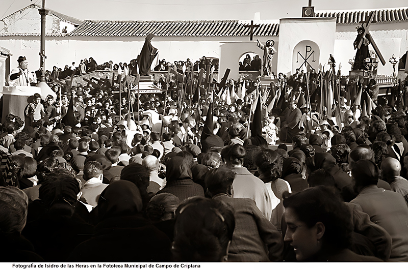 Sermn en el Calvario en 1957