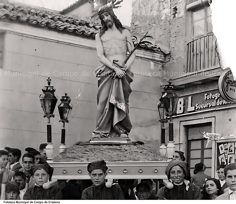 Procesin del Santo Entierro en 1951