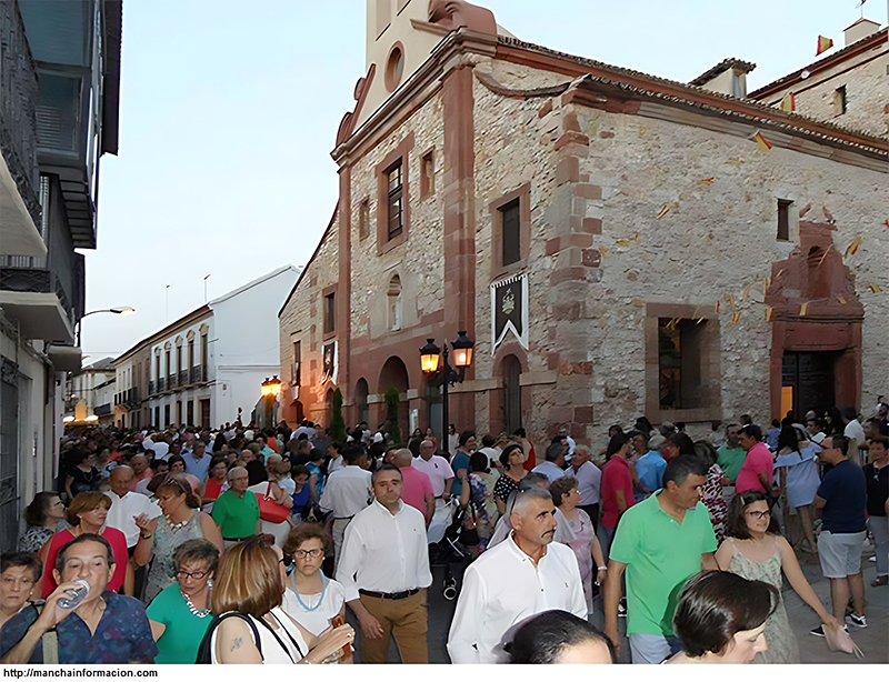 El Convento en la fiesta de la Virgen del Carmen