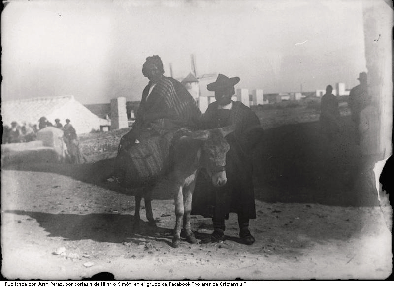 Tipos manchegos, de Sorolla. Fotografa previa