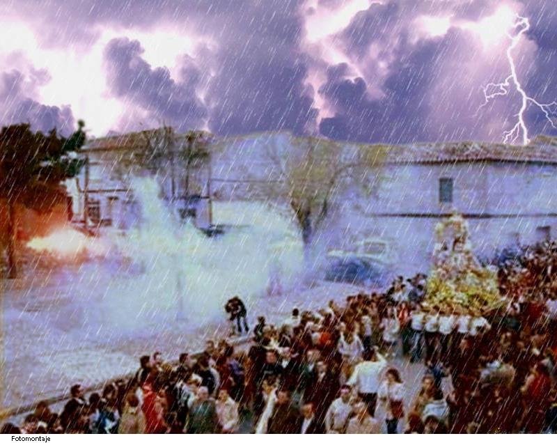 Llegada de la Virgen