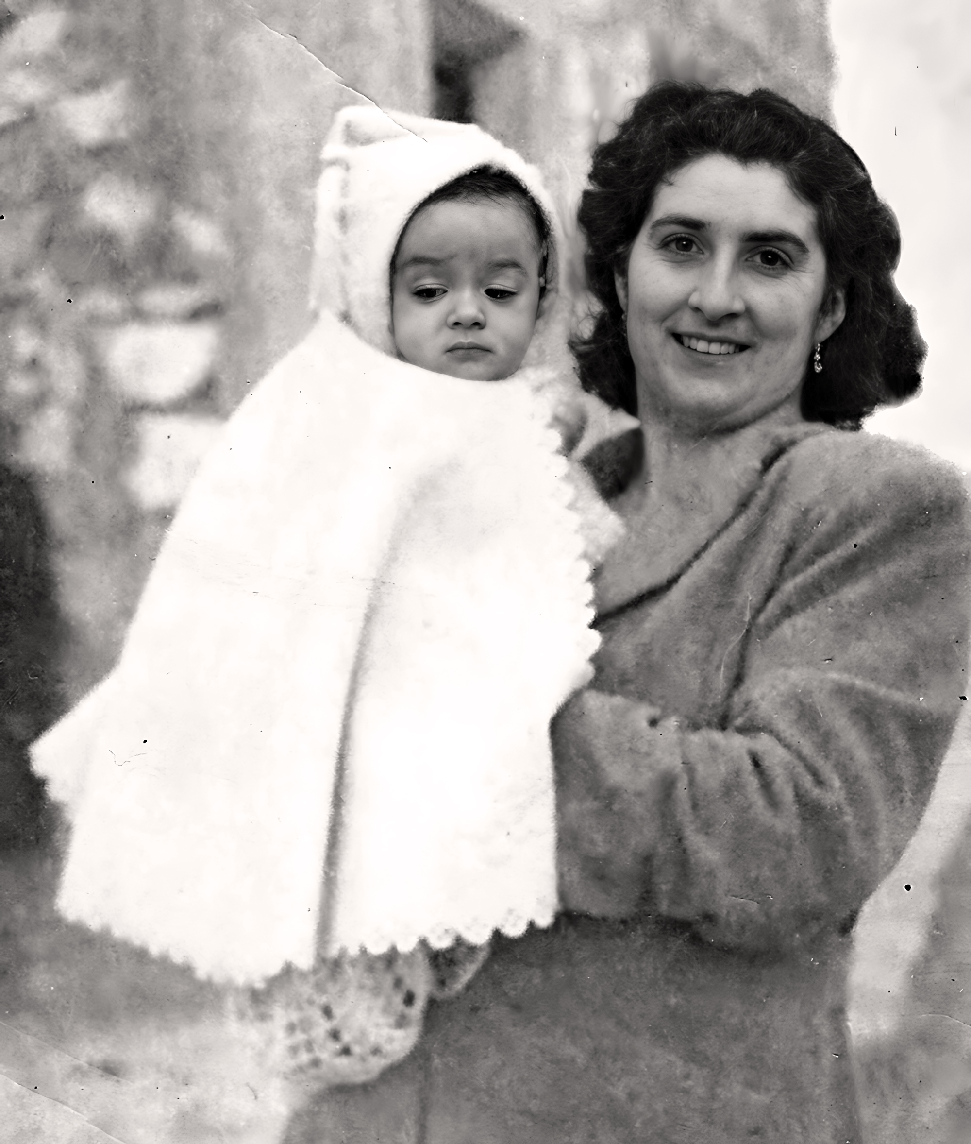Otra fotografa con mi madre