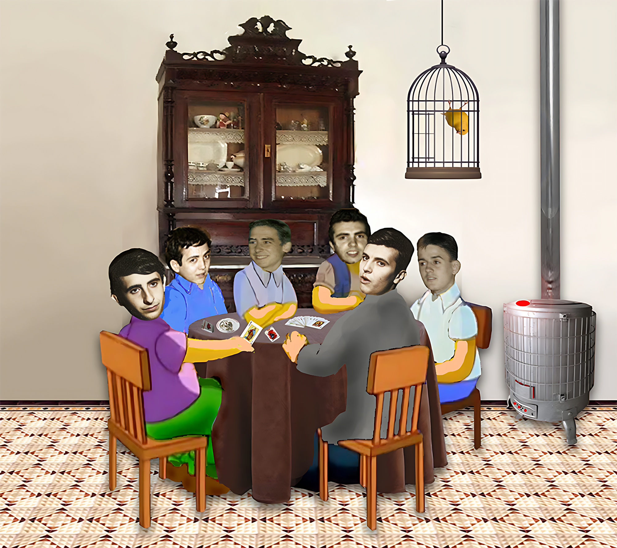 Timba en casa de Jos Mari