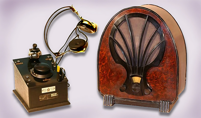 Primeros receptores de radio