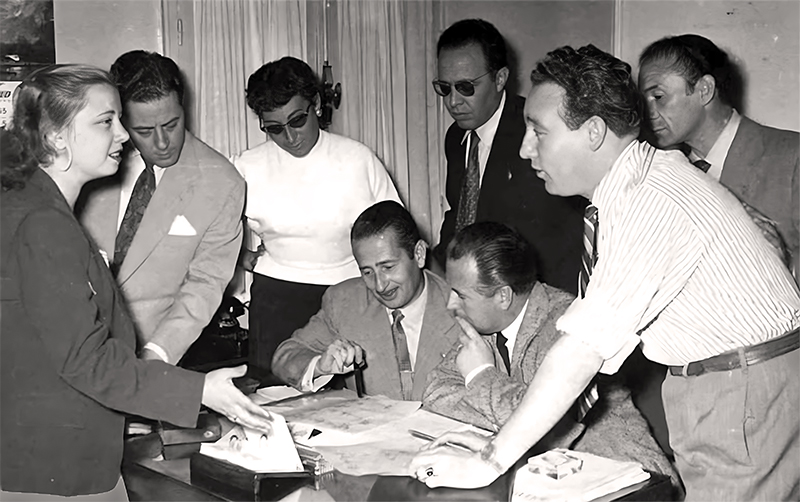 Cuadro de actores de Radio Madrid