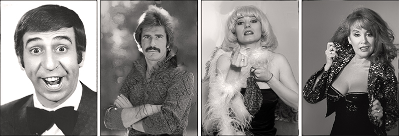 Joe Rgoli, Bigote Arrocet, Beatriz Carvajal y Fedra Lorente