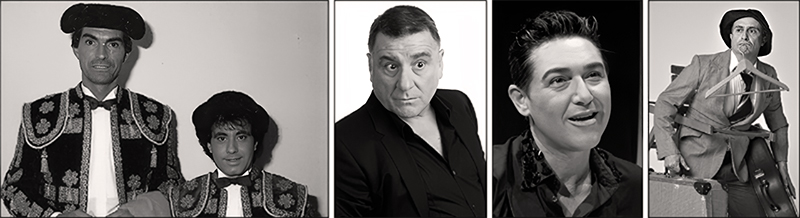 Do Sacapuntas, Manolo Royo, ngel Gar y Pepe Viyuela