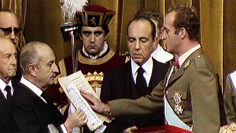 proclamacin de Juan Carlos I como rey de Espaa
