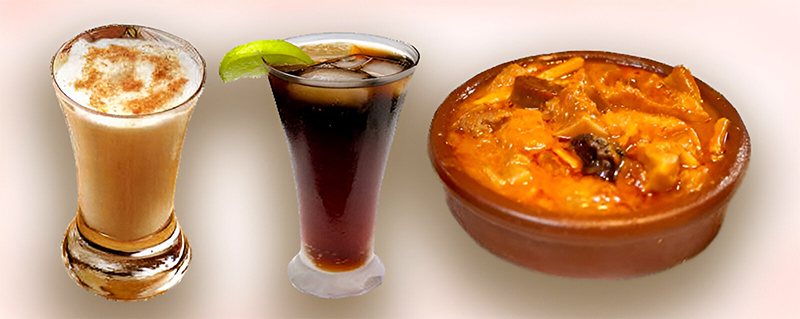 Leche merengada, masagrn y callos