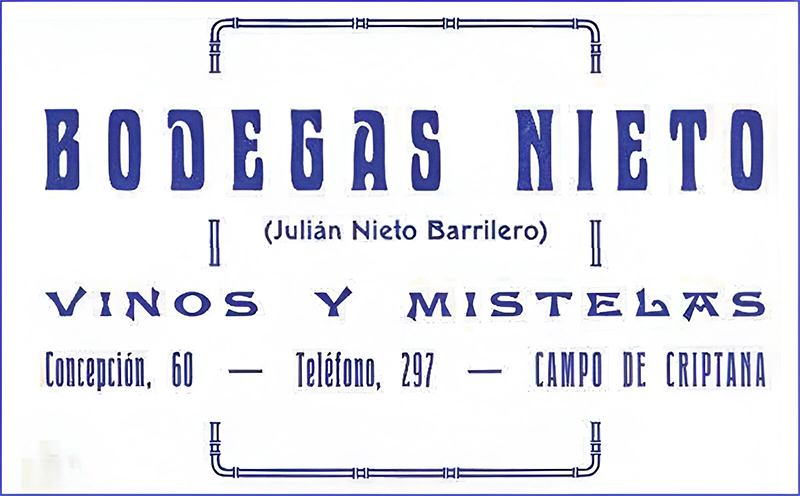 Bodega de Nieto Barrilero