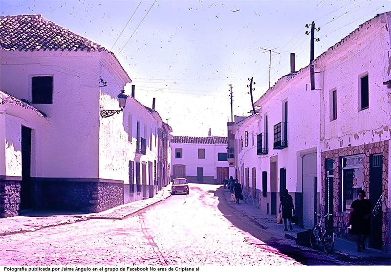 ltimo tramo de la calle de santa Ana