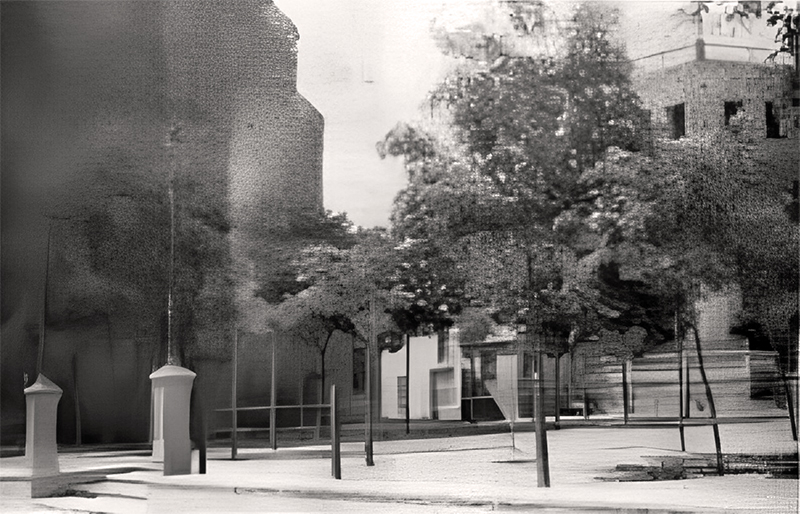 Plazoleta de de Don Ramn Baillo en 1929