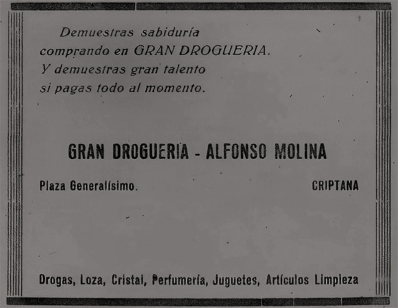 Droguera Alfonso Molina