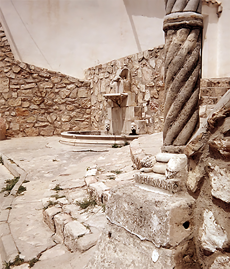 Antiguo aspecto de la Fuente del Moco