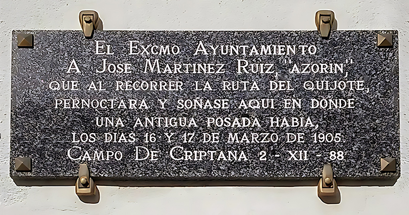 Posada en la que se aloj Azorn