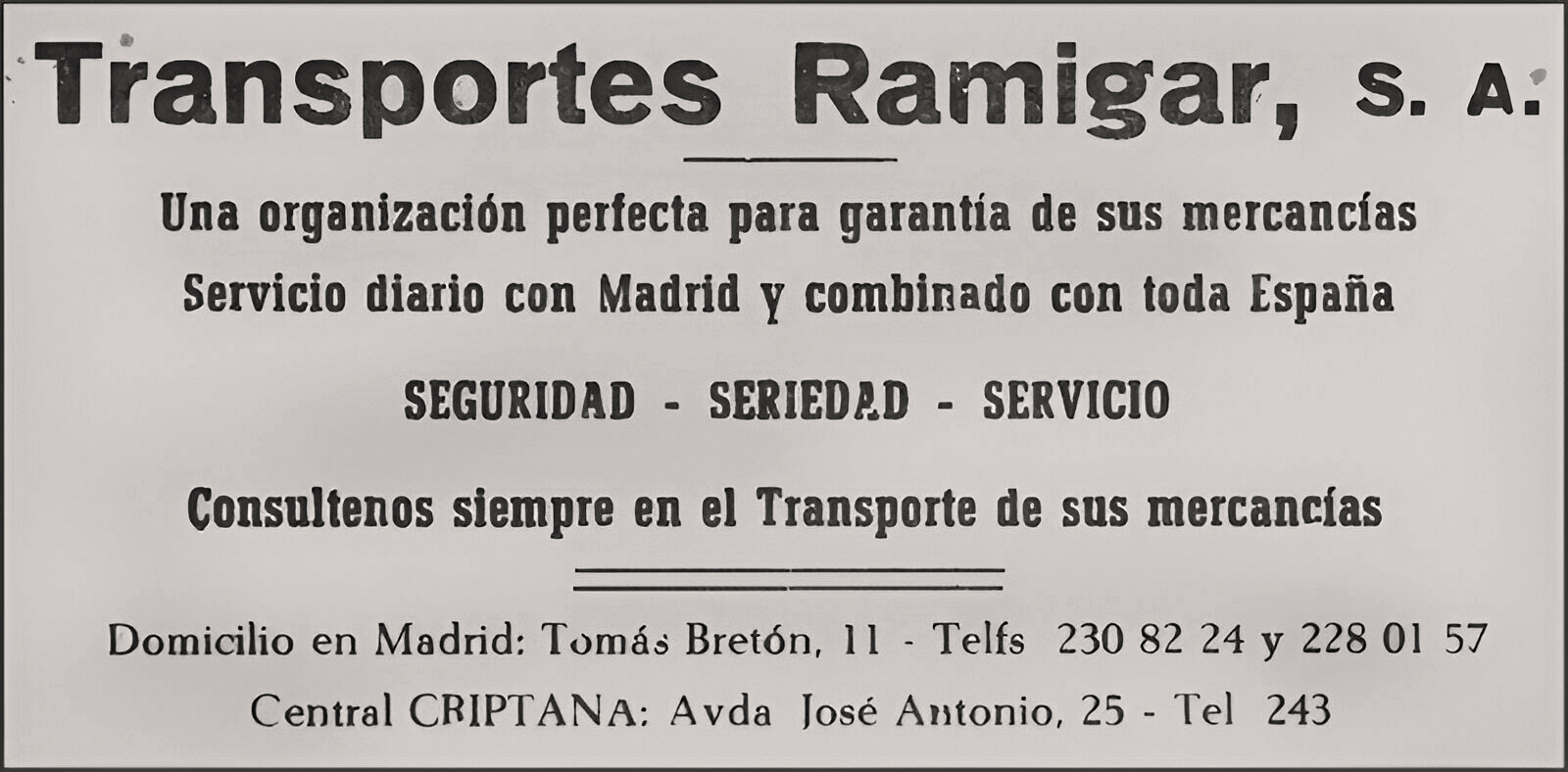 Transportes Ramigar