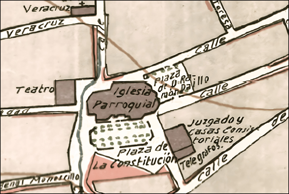 Mapa plaza 1922