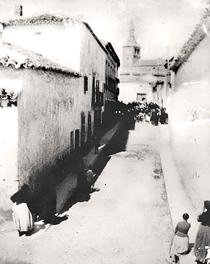 Calle de la Tercia por los aos 20
