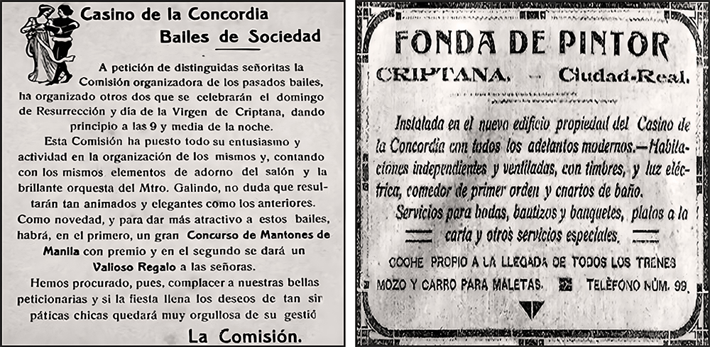 Casino de la Concordia y Fonda Pintor