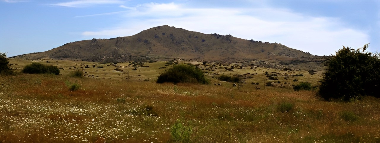 Cerro de San Pedro en verano