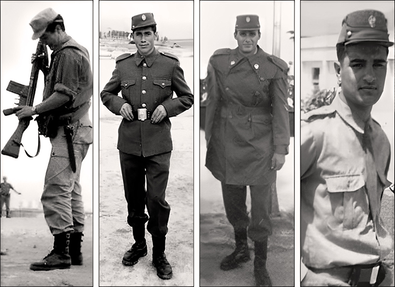 uniformes de recluta
