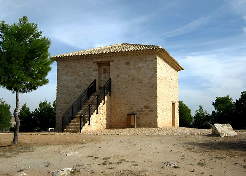 Construccin exterior del Pozo de la Nieve