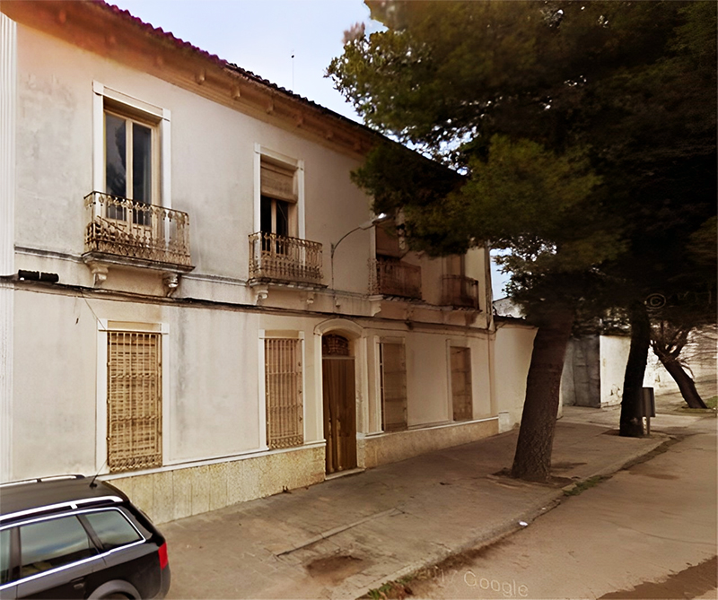 Antigua casa de los Sim