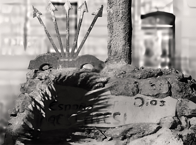 Cruz de los Cados antigua