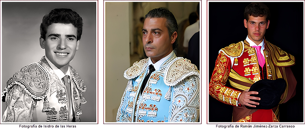 Honorio Cruz, Jorge Fuentes y Rafael Castellanos