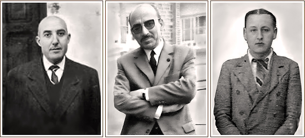 Don Leonidio Arteaga, don Jos Sainz y don Florentino Isern