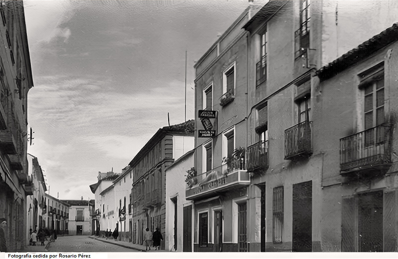 Calle de la Virgen en 1948
